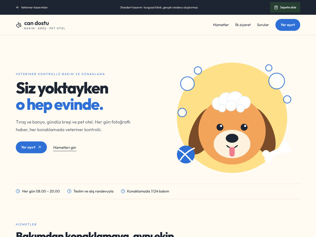 Can Dostu web sitesi önizlemesi